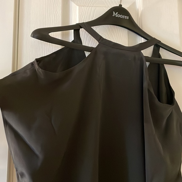 Chaser SILK cold shoulder dolman top vintage black - Picture 7 of 8